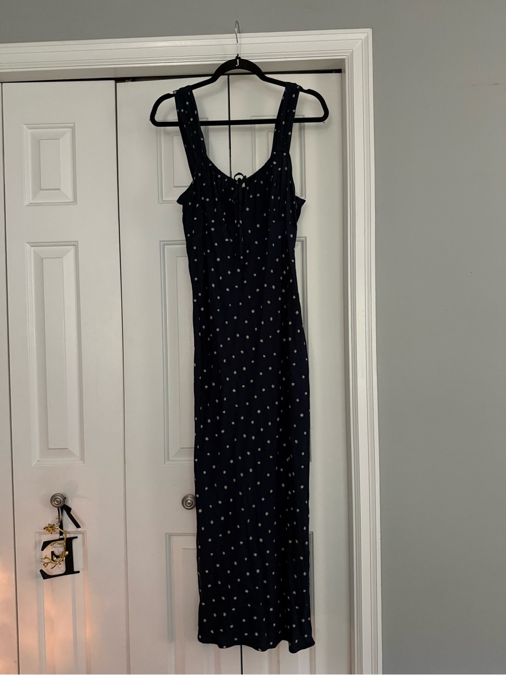 Madewell Navy Maxi Dress